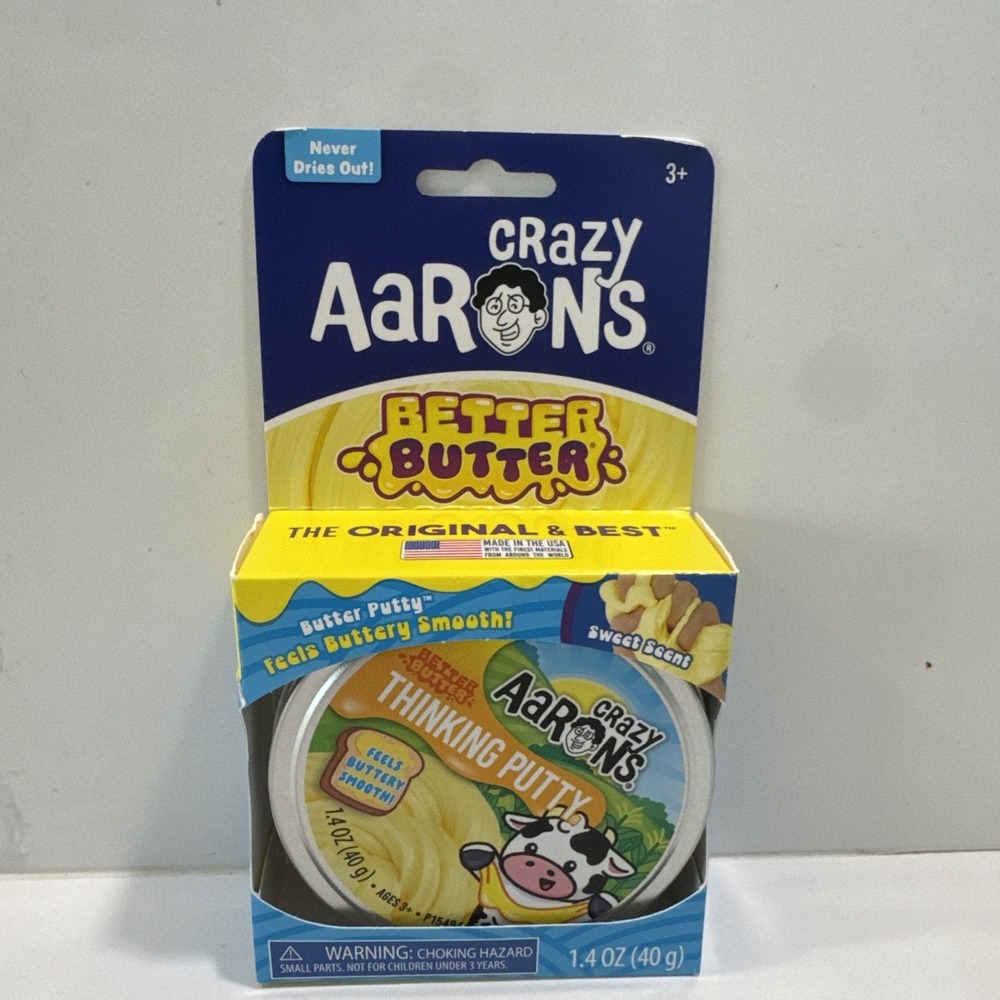 Aaron's Crazy Thinking Putty Better Butter New